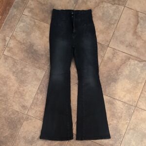 We The Free High Rise Jayde Flare Denim